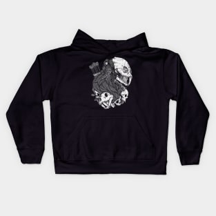 Prehistoric Girl II Kids Hoodie